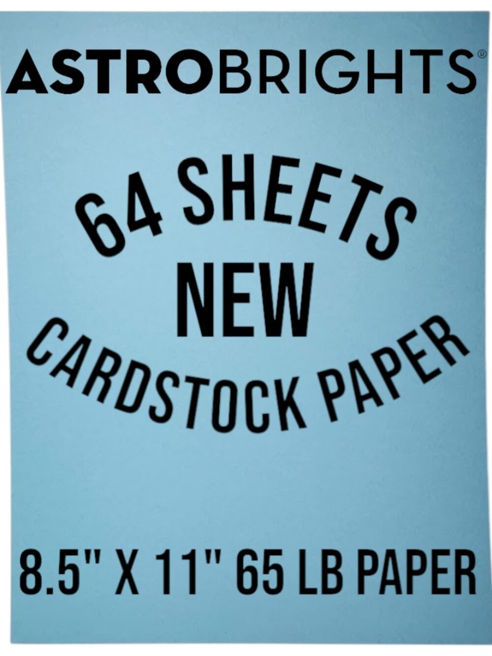 64 Pages Sheets Blue Cardstock Paper AstroBrights Invitation Cards Scrapbooks Fl